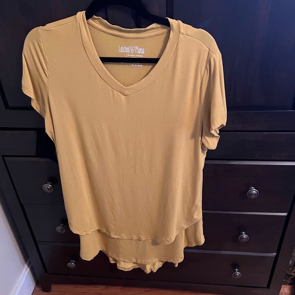 Latched Mama Ribbed Nursing Tank - Large / Copper